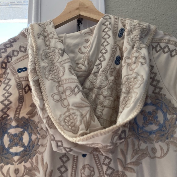 Johnny Was Lypven Hooded Duster - Picture 4 of 9